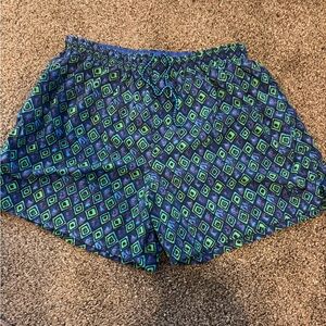 Geometric Patterned Swim Shorts